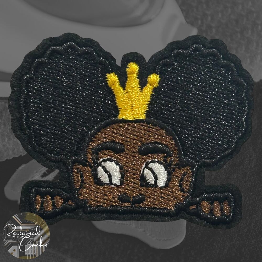 Peekaboo Iron On Patch